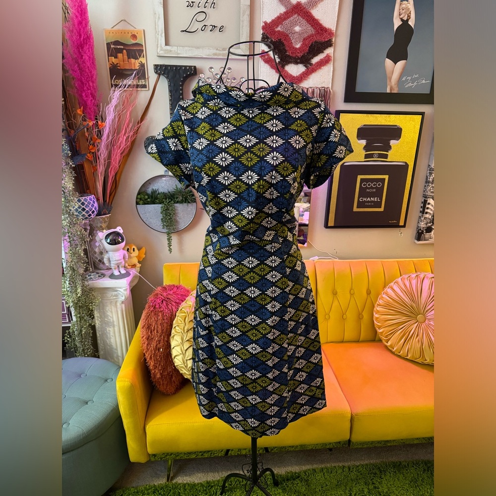 Heart of Haute Dominique Floral Retro Dress